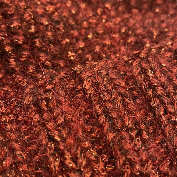 NWT Eugenia Kim Asha Wine Wool/Mohair Metallic Hat - Picture 9 of 9